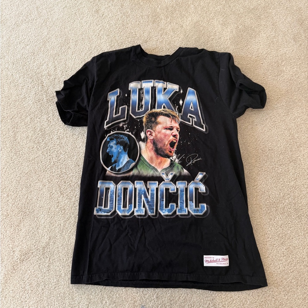 Luka Doncic Black Graphic Tee